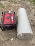 Generator and water heater