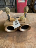 Gold Bluetoothe speaker wih mic
