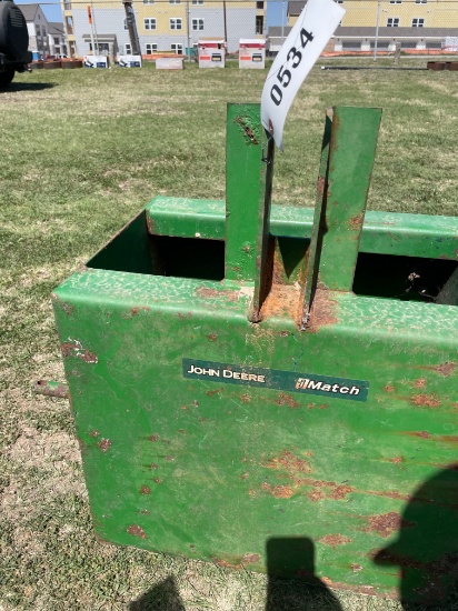 John Deer Weight box
