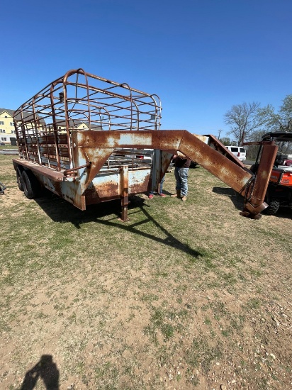 6x14 Gooseneck Butterfly  Gates,Good Floor Bill of Sale