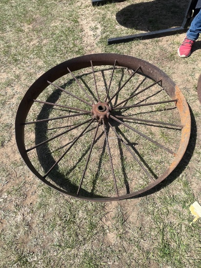 Antique Wagon Wheel