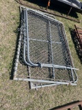 Two 5 ft. Double Chainlink Gate & 2 5 1/2ft. Chainlink gate