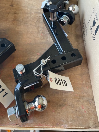 Drop hitch with 2" ball loack & key