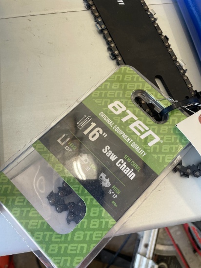 New 16 in bar & 2 chains for echo chainsaw