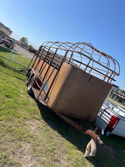 14' Cattle Trailer dual Axle