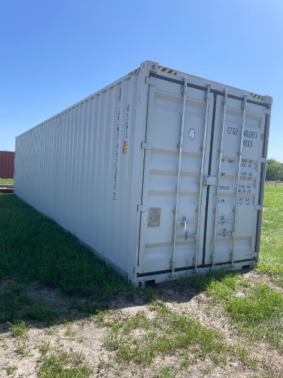 1 Trip 40ft. Container CFGU402053 with 4 doors