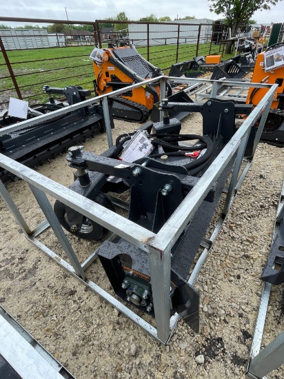 New Land Honor Skid Steer 72" Hydraulic Power rake