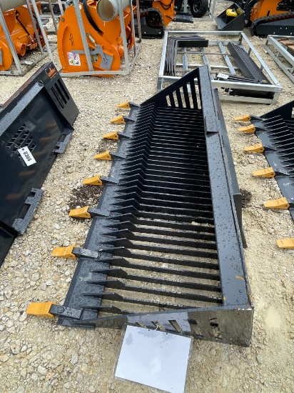 84" Land Honor Quick Attach Rock Bucket