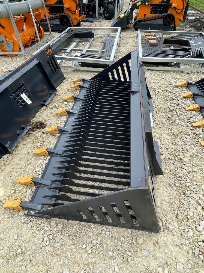 78" land Honor Quick Attach Rock Bucket