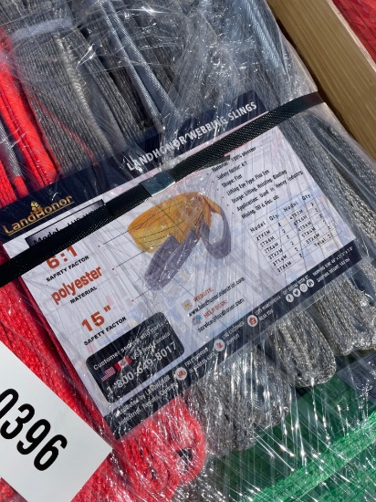Pallet of 22 New Land honor webbing slings