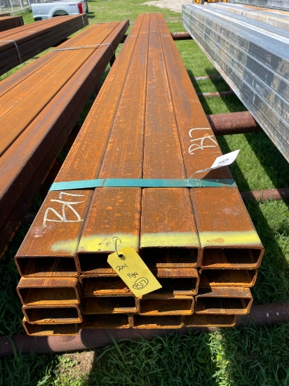 2"x4" Rec Tub 11 ga 16 pcs @ 20" 1" 32ft.