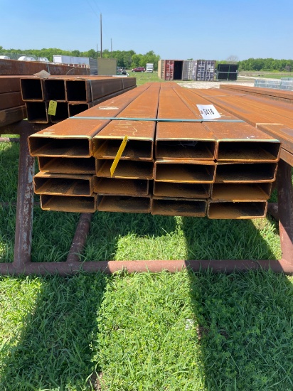 2"x6" Rec Tub 11 ga 16 pcs@ 24" 384 ft.