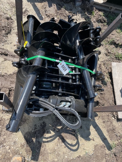 9 Pc Mini Excavator Attachment bundle