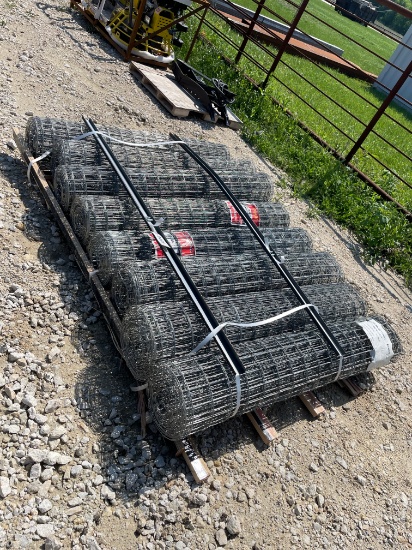 8 Rolls of Galvazined fence