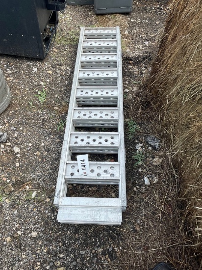 Aluminum set of ramps