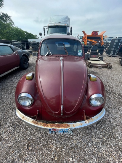 1968 VW Bug Marron Runs