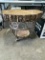 Homemade Oak table with metal frame