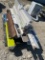 Pallet of Vinyl flooring and blinds3 fold soft close drawer slides