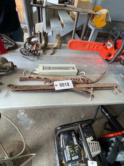 2-Yokes & scalf antiques