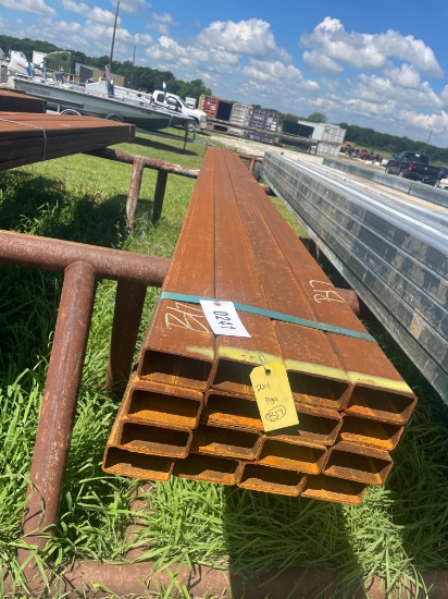 2x4 Rec tub 11 ga 16 pcs @ 20"1" 32ft.