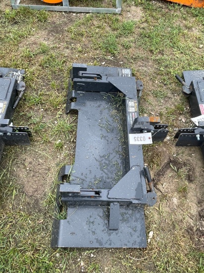 Skid Steer 3 Point Quick Attach Adapter hitch