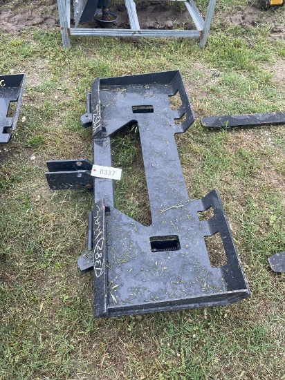 Skid Steer 3 Point Quick Attach Adapter hitch