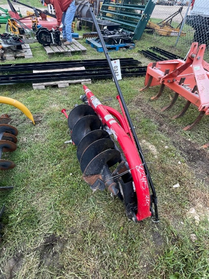 King Kutter 3 Point Auger