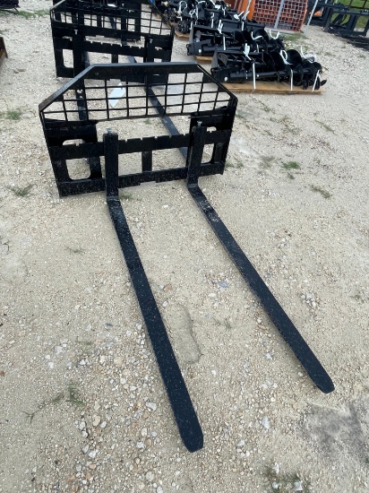 Giyi 5ft pallet fork atachment for skid steer