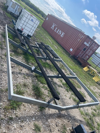 9x5 Galvanized work board cradle