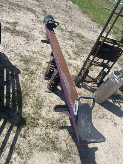 Seesaw playground equipment