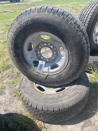 8 lug ford wheels 3 tires