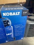 New Kobalt 20 gallon oil free air compressor