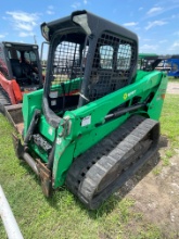 Bobcat T550 Skid steer with track runs