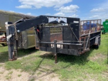 24ft Gooseneck Trailer, Dual Axle w brakes & title