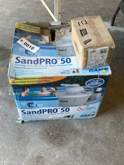 San pro 50 Pool filter for above ground pool