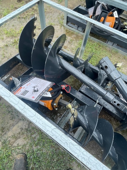 New wolverine Skid Steer Auger with 12&18" Bits