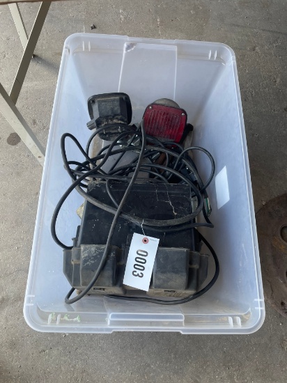 Trailer light extension,trailer lights & misc