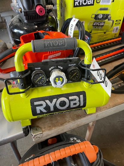 Ryobi Battery powered air compressor