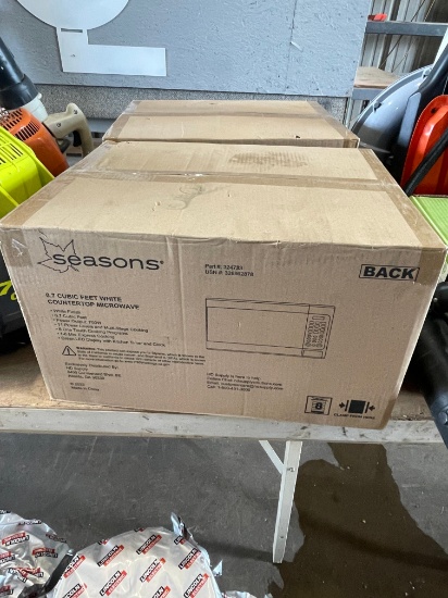 New White microwaves