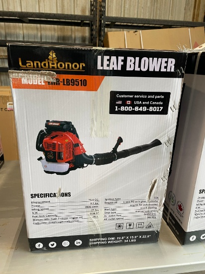 New Land Honor 75.6 Leaf blower