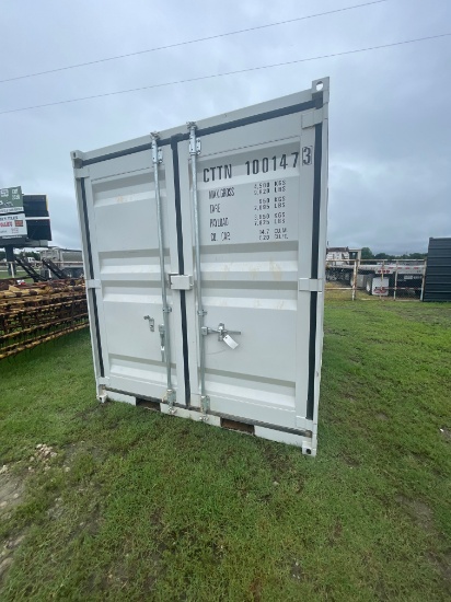 7x10 Storage container with side door & window