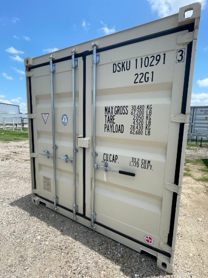 1 trip 20ft. Container easy open door