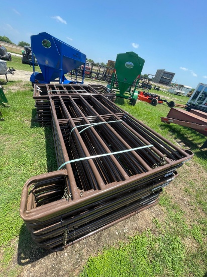 12ft. Utility walk thru 6 rail gate