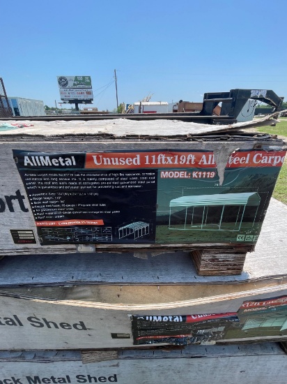 11x19 All metal Carport