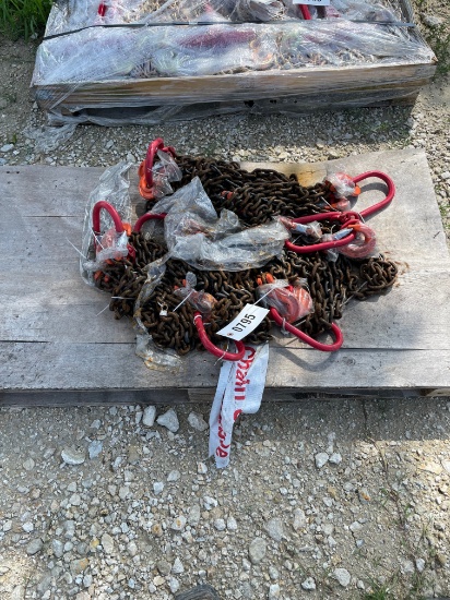 7 new 5/16 Double chain sling