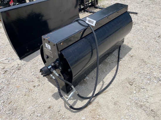 GIYI Skid steer vibratory roller