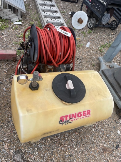 Stinger pressure spray system
