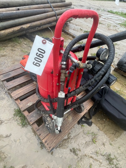 Sandblaster on wheels