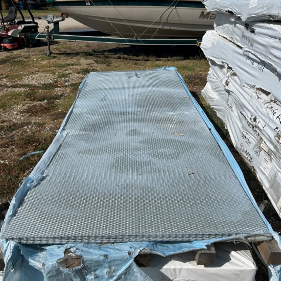 34 pieces PNL ML75-13 48" Long 132" Wide with bottom flat 3" sheets of preferated metal