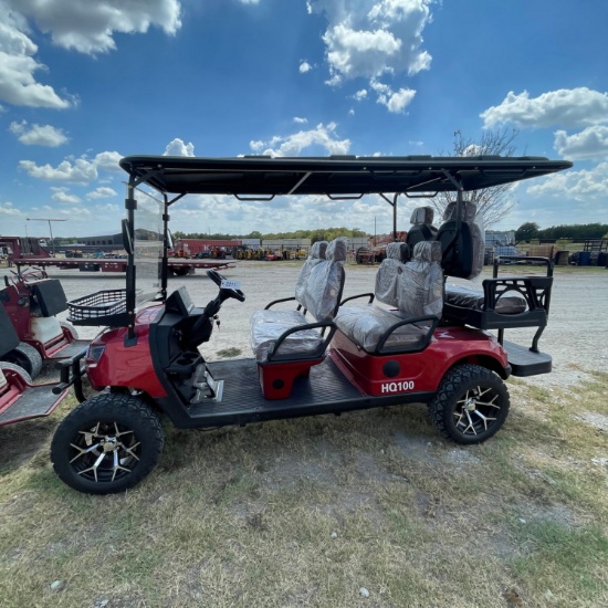 New SDL SD100 6 Seater 60V Golf Cart Gel Batteries works all the way